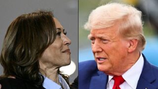 Kamala Harrisová a Donald Trump