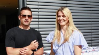 Lucie Šafářová a Tomáš Plekanec