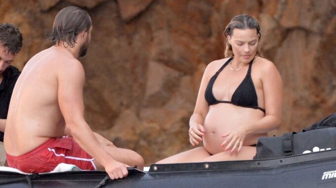 Margot Robbie s manželem