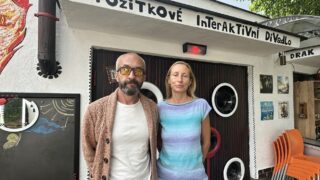 Lukáš Stančík a partnerkou Gabrielou