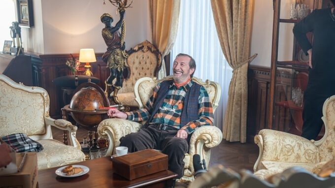 Bolek Polívka v roli šlechtice Cimburk-Kolovratníka