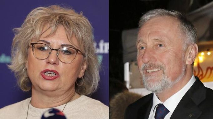 Margita Balaštíková / Mirek Topolánek