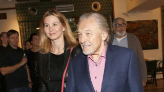 Karel Gott s manželkou Ivanou