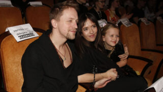 Tomás Klus s rodinou