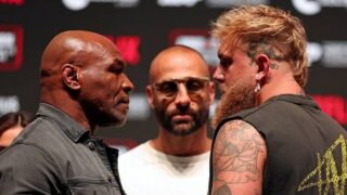 Mike Tyson a Jake Paul