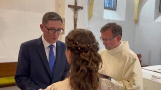 Jiří Ovčáček s manželkou