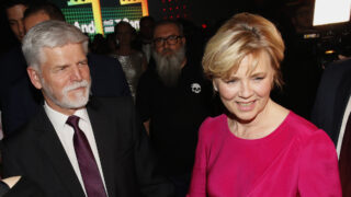 Petr Pavel s manželkou Evou.