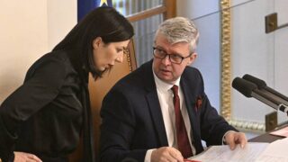 Markéta Pekarová Adamová a Karel Havlíček