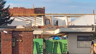 Demolice bývalé vily kmotra Mrázka