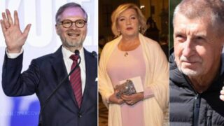 Petr Fiala, Alena Schillerová a Andrej Babiš