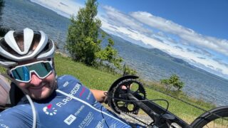 Paratriatlonista Jan Tománek