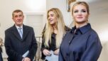 Andrej Babiš s dcerou Vivien a manželkou Monikou