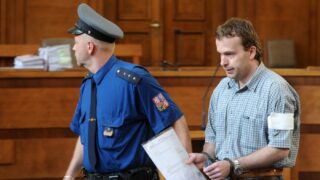 Petr Zelenka (vpravo) odsouzený v kauze takzvaných heparinových vražd .