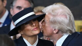 Melania Trumpová na inauguraci prezidenta USA Donalda Trumpa
