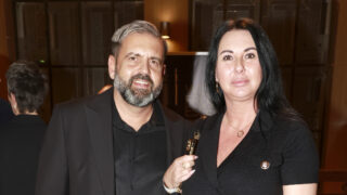 Radek Kašpárek s manželkou Andreou