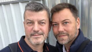 Jiří Zlý se svým životním partnerem