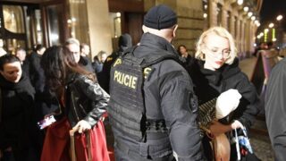 Český ples 2025: Evakuace