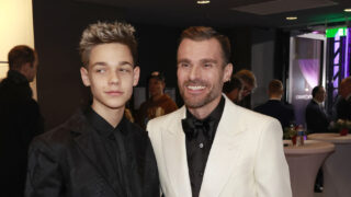 Matěj Mareš s tátou Leošem Marešem