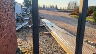 Místo, kde stála vila Františka Mrázka