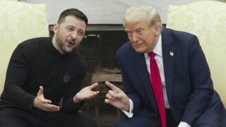 Volodymyr Zelenskyj a Donald Trump