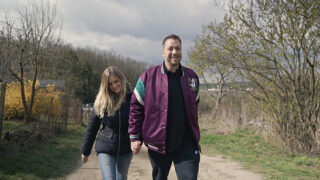 Libor Kovačka s expartnerkou Jennifer