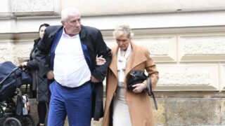 Martin Michal s manželkou