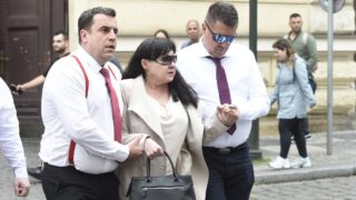 Dáda Patrasová dorazila na pohřeb dcery Anny