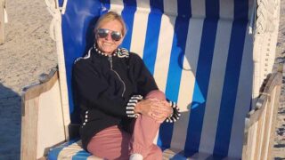 Helena Vondráčková u moře