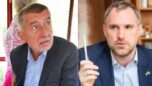 Andrej Babiš a Zdeněk Hřib