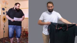 Vojta shodil 90 kilogramů.