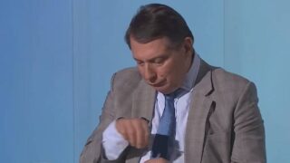 Jiří Paroubek v televizním pořadu