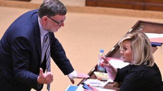 Zbyněk Stanjura a Alena Schillerová