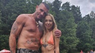 Robert Rosenberg s přítelkyní Janou.