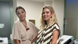 Nikol Leitgeb s Alenou Šeredovou