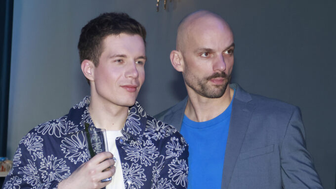 Daniel Krejčík s partnerem Jiřím.