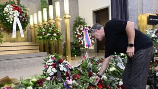 Pohřeb Jiřího Krampola