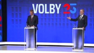 Andrej Babiš a Petr Fiala