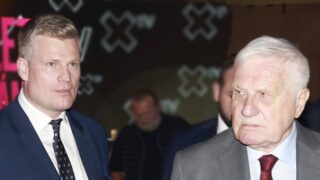 Filip Turek a Václav Klaus