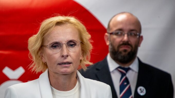 Kateřina Konečná a Daniel Sterzik