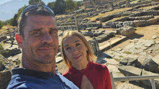 Rober Rosenberg s přítelkyní Janou.