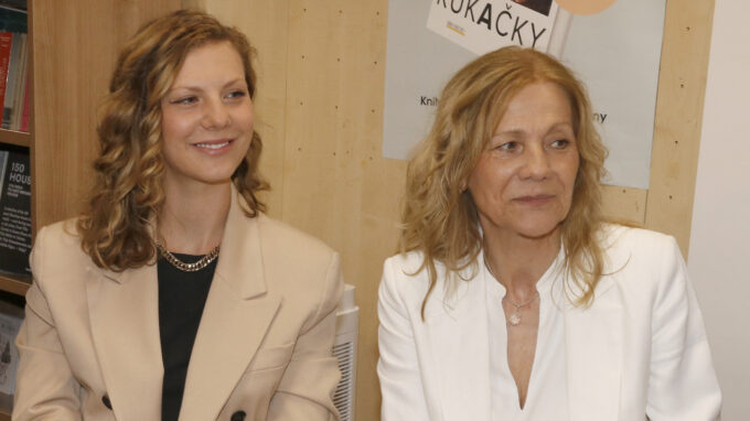 Lenka Fillipová s dcerou