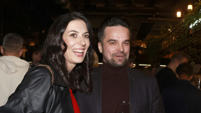 Markéta Pekarová Adamová s manželem Tomášem Pekarou.