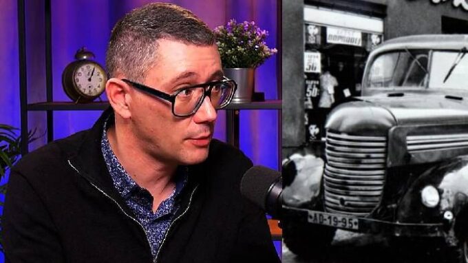 Jiří Ovčáček / Nákladní auto Praga RN si Hepnarová půjčila z půjčovny v Praze 10