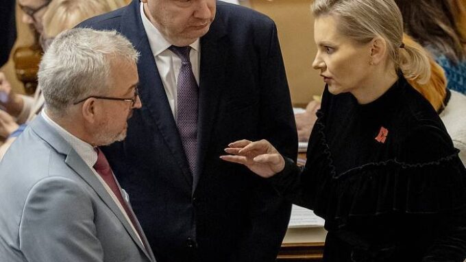 Marek Benda a Taťána Malá