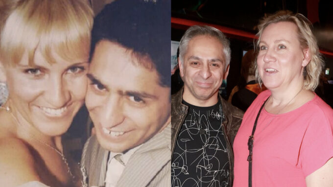 Vlasta Horváth s manželkou