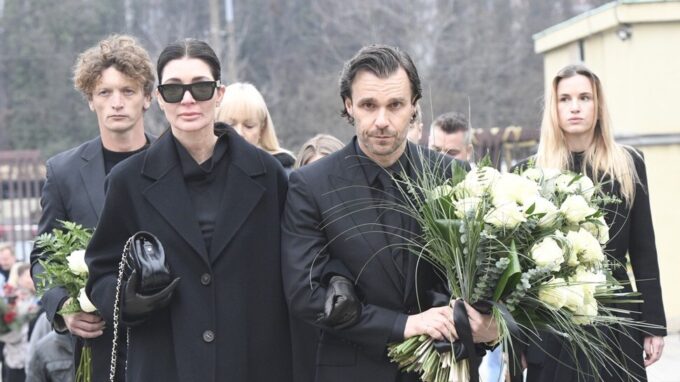 Leoš Mareš a manželkou