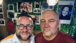 Luboš Procházka s producentem Radanem Kapinosem.