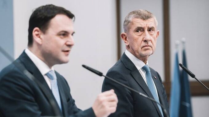 Petr Macinka a Andrej Babiš