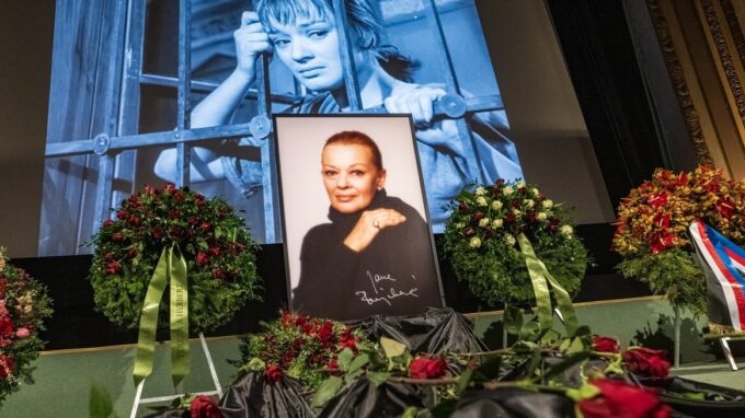 Rozloučení s Janou Brejchovou