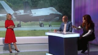 Moderátorka Jana Fabiánová, Ivan Pilný a Markéta Lukášková